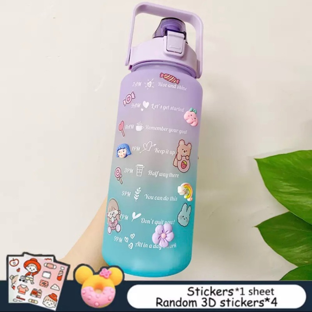Water bottles (not glass)